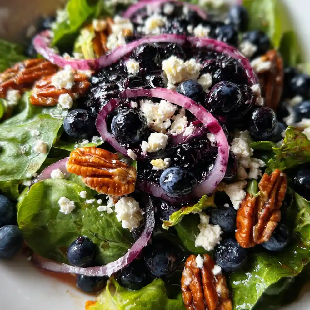 Blueberry Salad Recipe Indigo Feta Toss 6 blueberry salad recipe Indigo Feta Toss