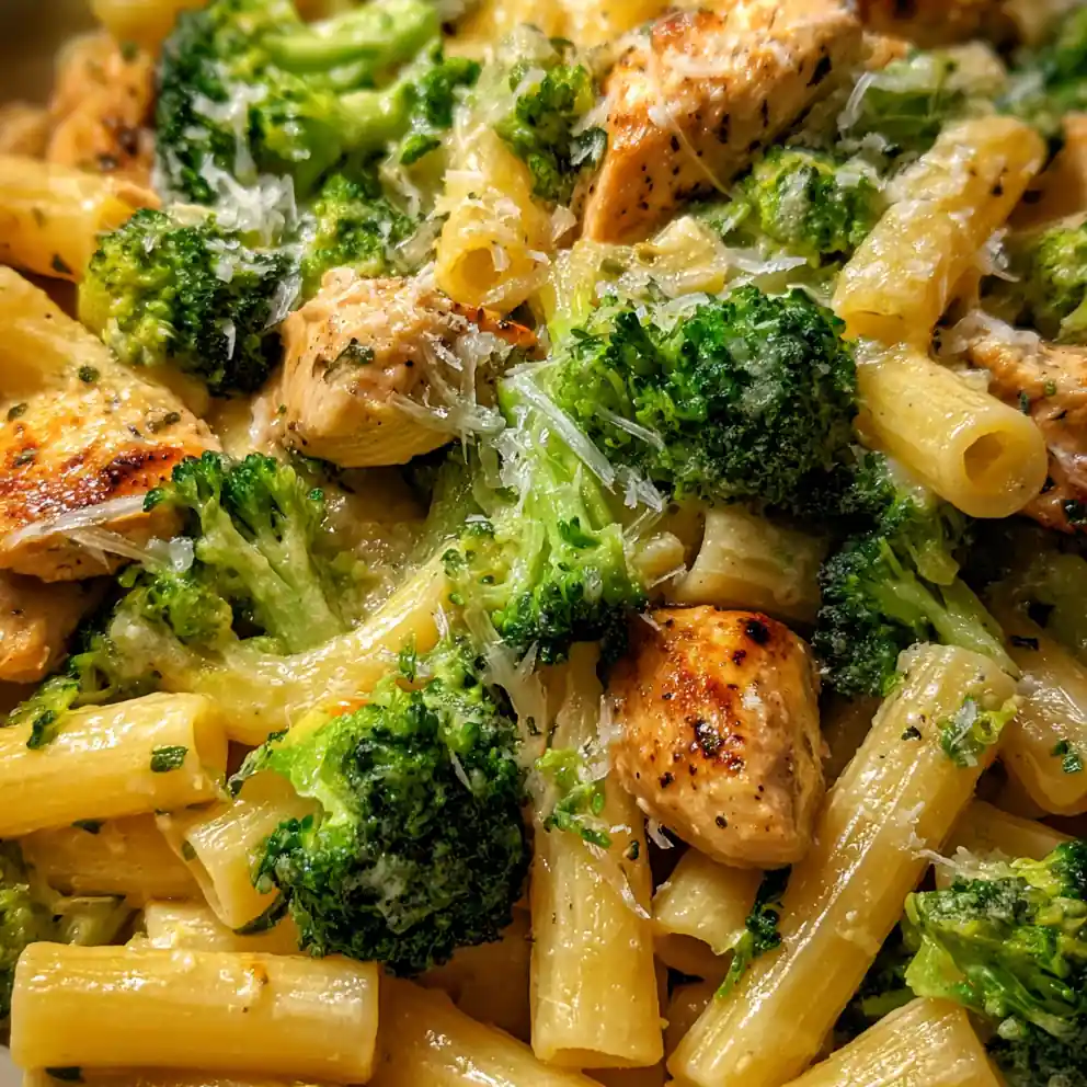 chicken broccoli ziti recipe Lemon Pepper Skillet