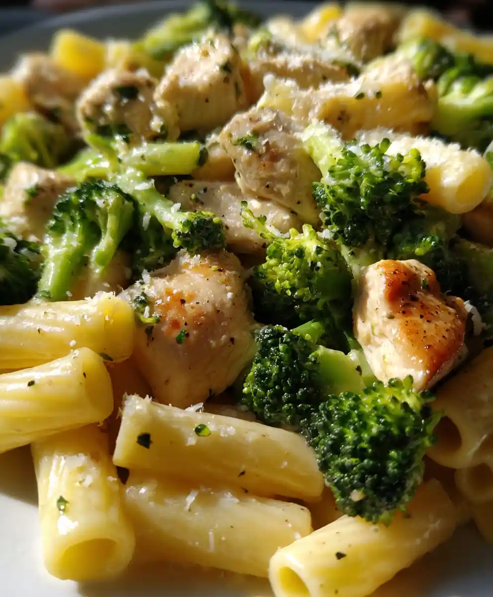 chicken broccoli ziti recipe Lemon Pepper Skillet