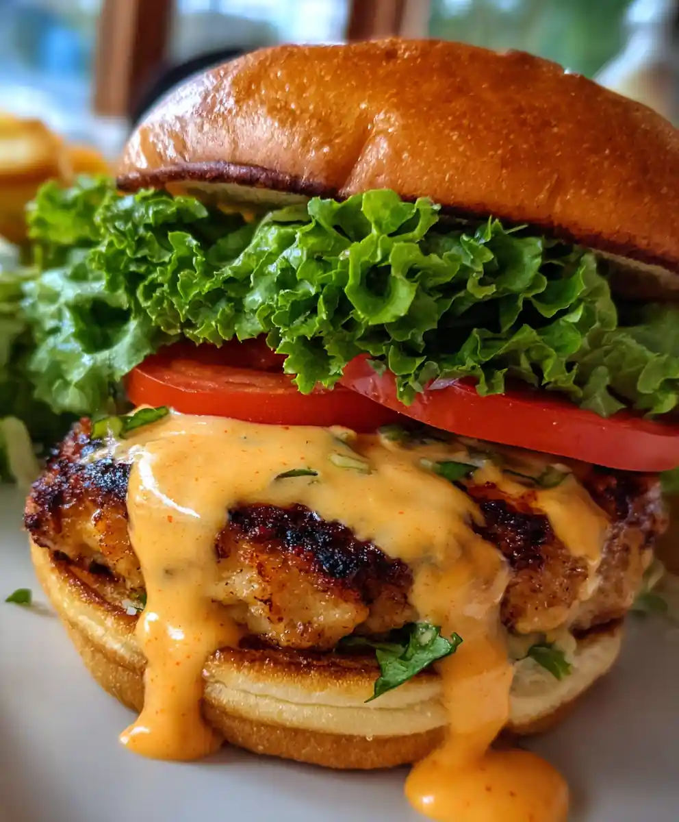 Chicken Burger Recipe Roasted Red Pepper Aioli 7 chicken burger recipe Roasted Red Pepper Aioli