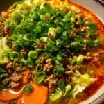 Egg Roll Soup Recipe Ginger Scallion Chili Oil Swirl 1762478431.3504703