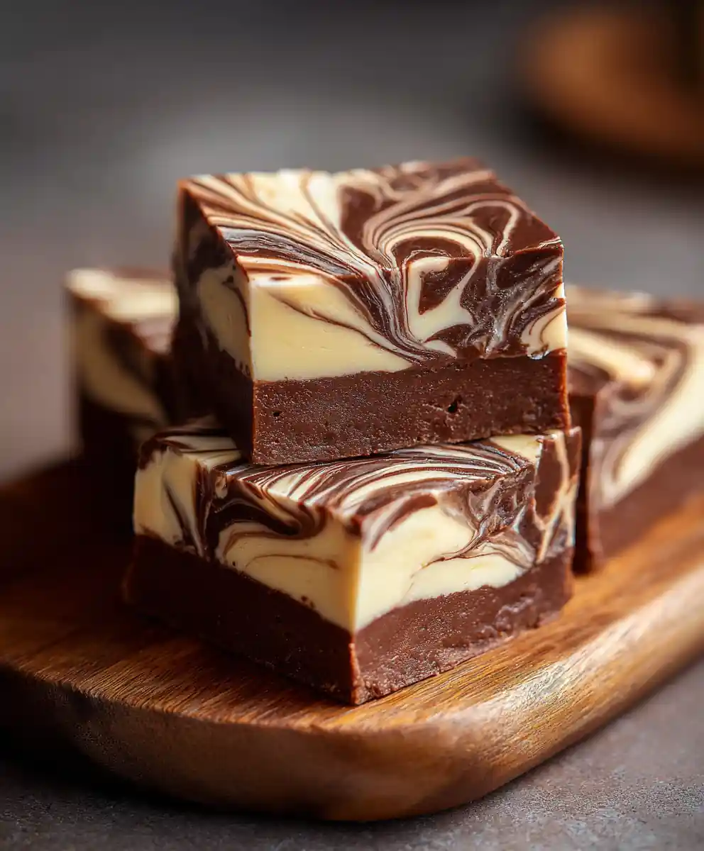 Fudge Recipe Easy Two-Tone Swirl Slab 7 fudge recipe easy Two-Tone Swirl Slab