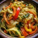 Jamaican Cabbage Recipe Carrot And Bell Pepper Ribbons 1762497961.1821713