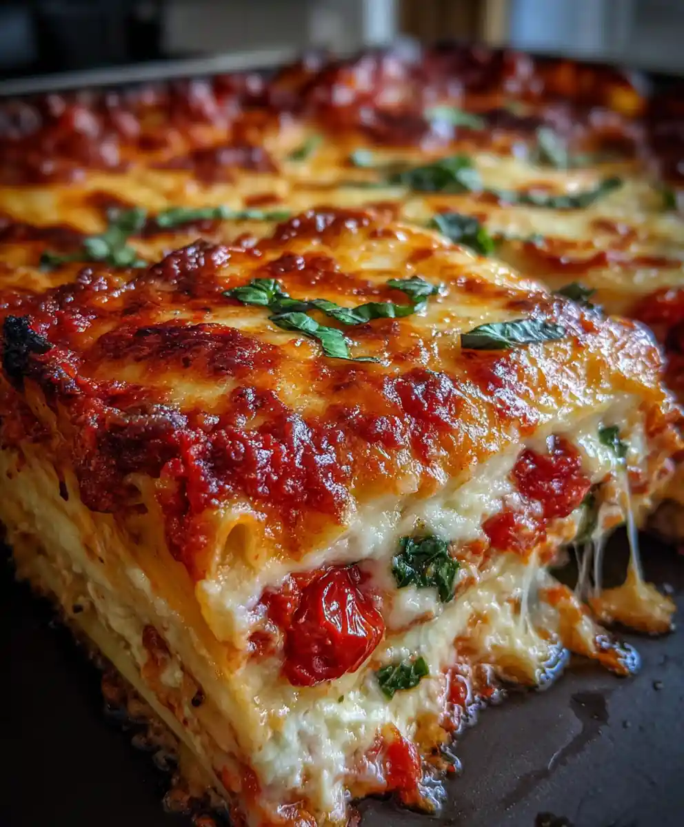 Joy Behar'S Lasagna Recipe Roasted Tomato And Basil Ribboned 7 joy behar's lasagna recipe Roasted Tomato and Basil Ribboned