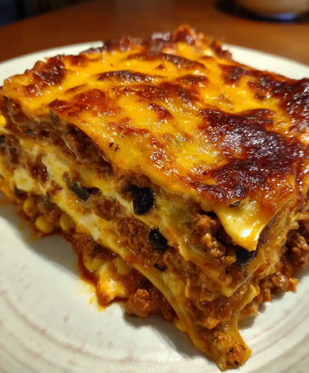 Mexican Lasagna Recipe With Tortillas Roja Verde Layered Stack 7 mexican lasagna recipe with tortillas Roja Verde Layered Stack