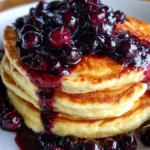 Old Fashioned Pancake Recipe Blueberry Compote Cascade 1762518914.280839