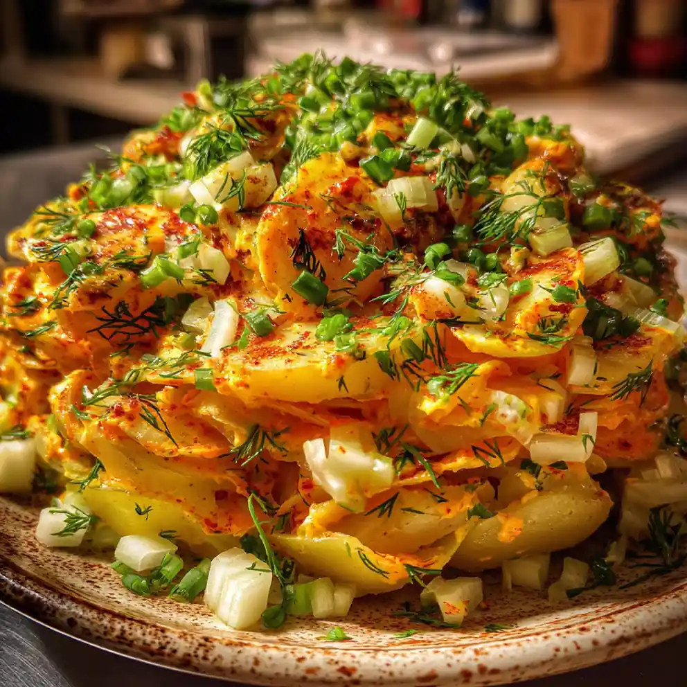 potatoe salad recipe Dijon and Paprika Ribbon