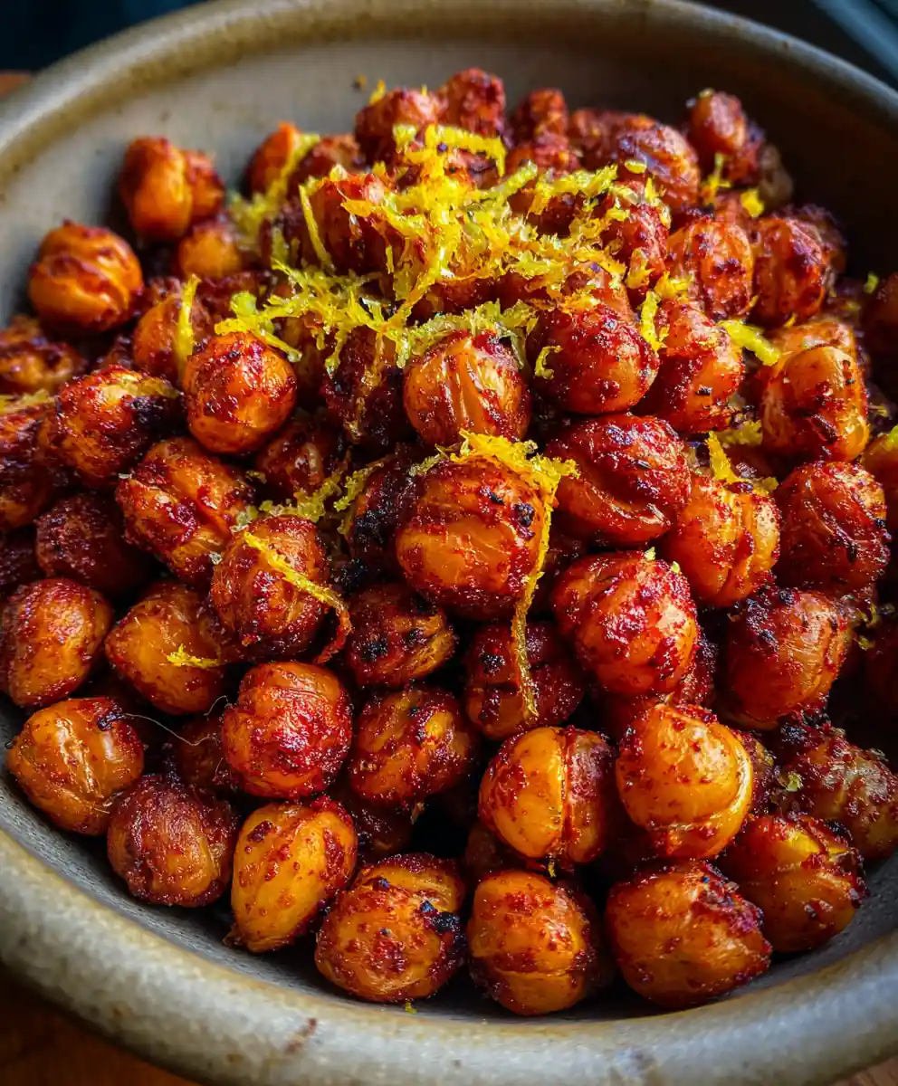 Roasted Chickpea Recipe Paprika Crunch With Lemon Zest 7 roasted chickpea recipe Paprika Crunch With Lemon Zest