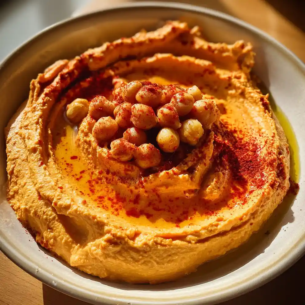 roasted red pepper hummus recipe Fire Roasted Scarlet