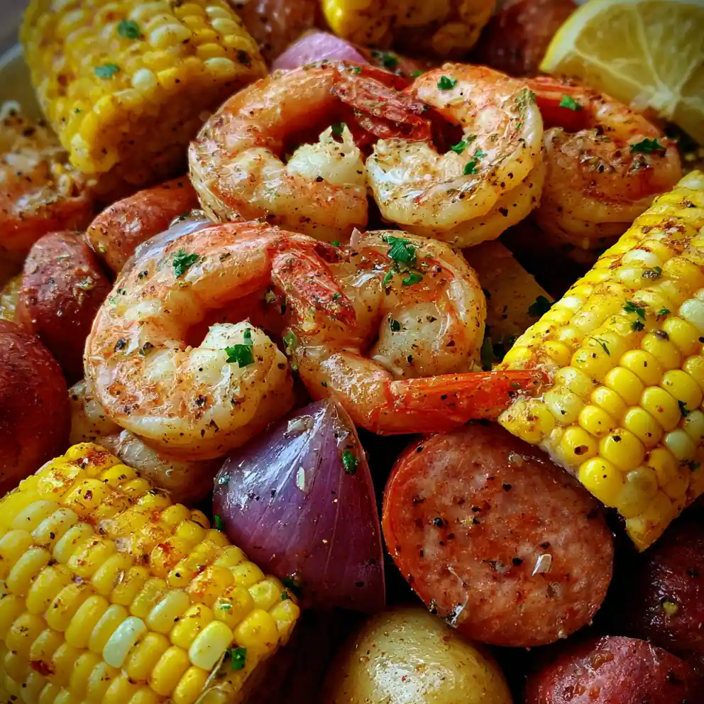 shrimp boil recipe old bay Lemon Butter Pot