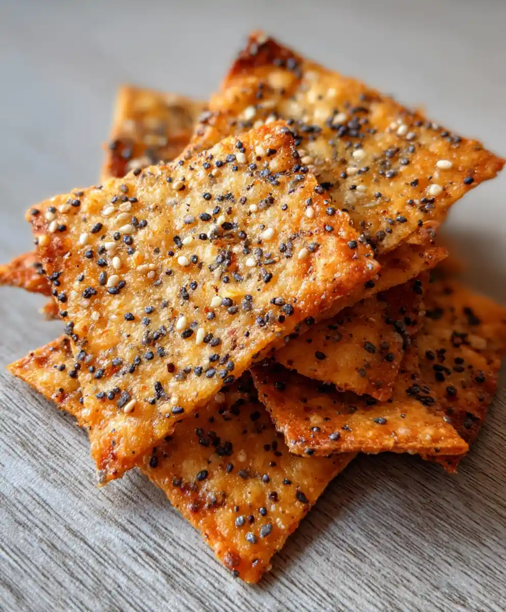 Sourdough Discard Crackers Recipe Everything Seed Speckled 7 sourdough discard crackers recipe Everything Seed Speckled