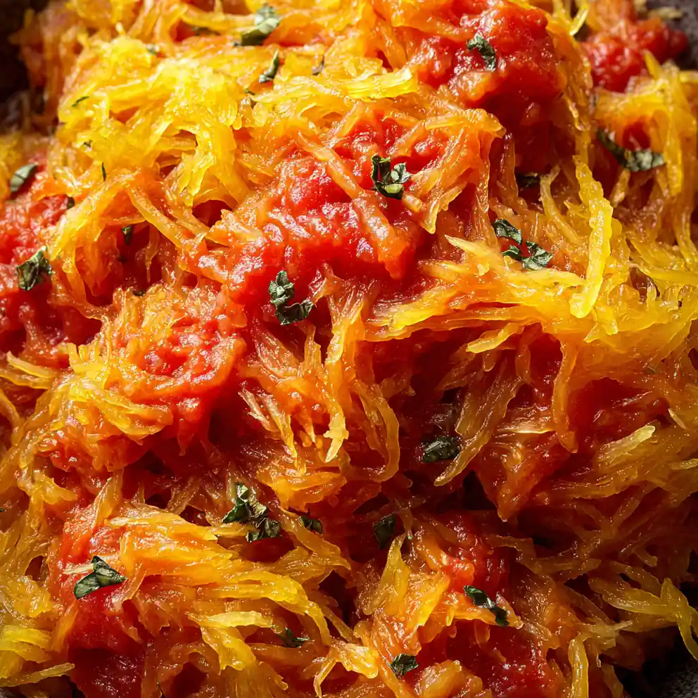 spagetti squash recipe Roasted Strand Marinara