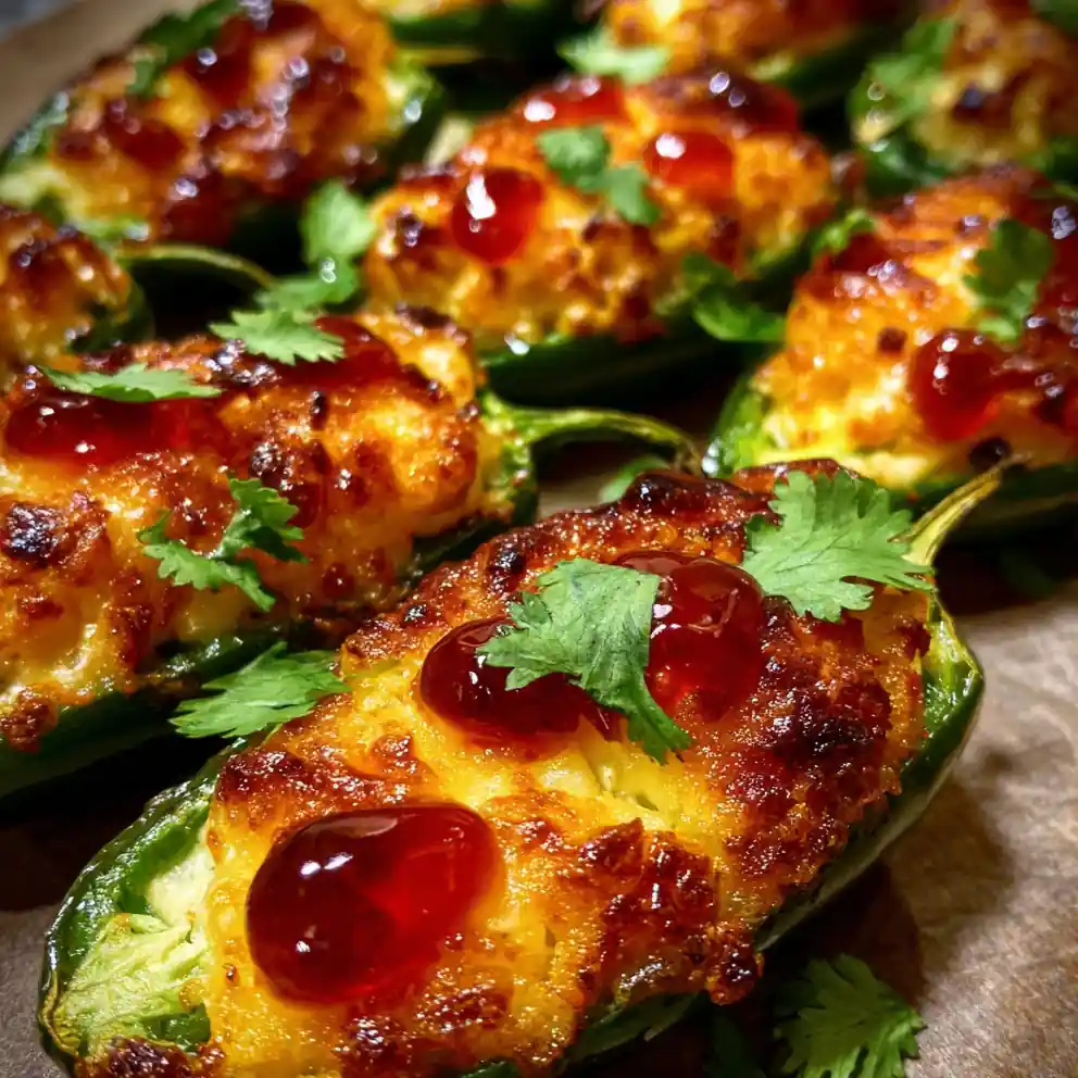 Stuffed Jalapenos Recipe Cheddar Caps And Red Drizzle 6 stuffed jalapenos recipe Cheddar Caps and Red Drizzle