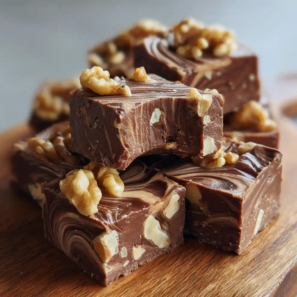 Traditional Fudge Recipe Walnut Swirl Slab 6 traditional fudge recipe Walnut Swirl Slab