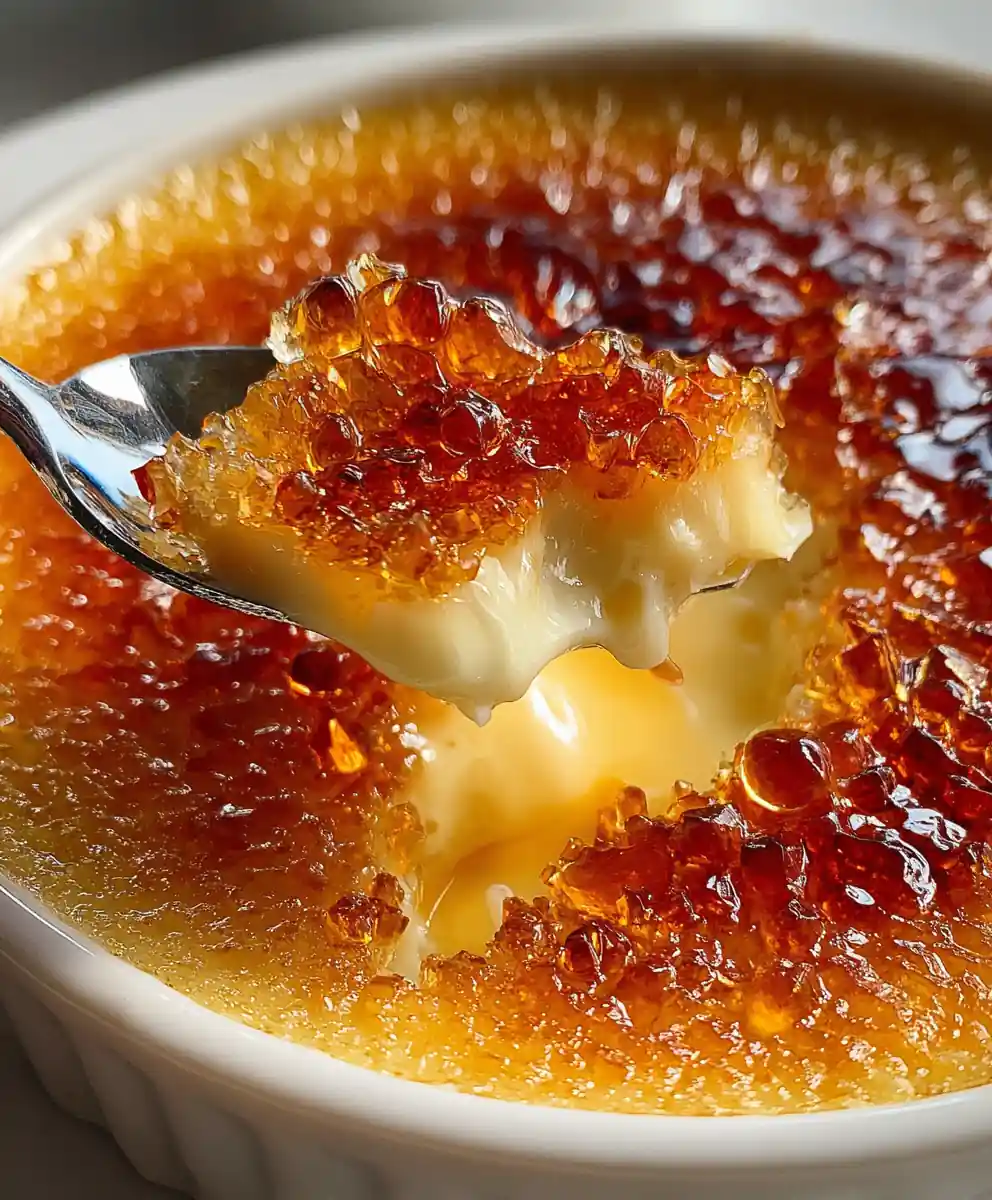 Vanilla Custard Recipe Torch-Brûléed Sugar Glass 7 vanilla custard recipe Torch-Brûléed Sugar Glass
