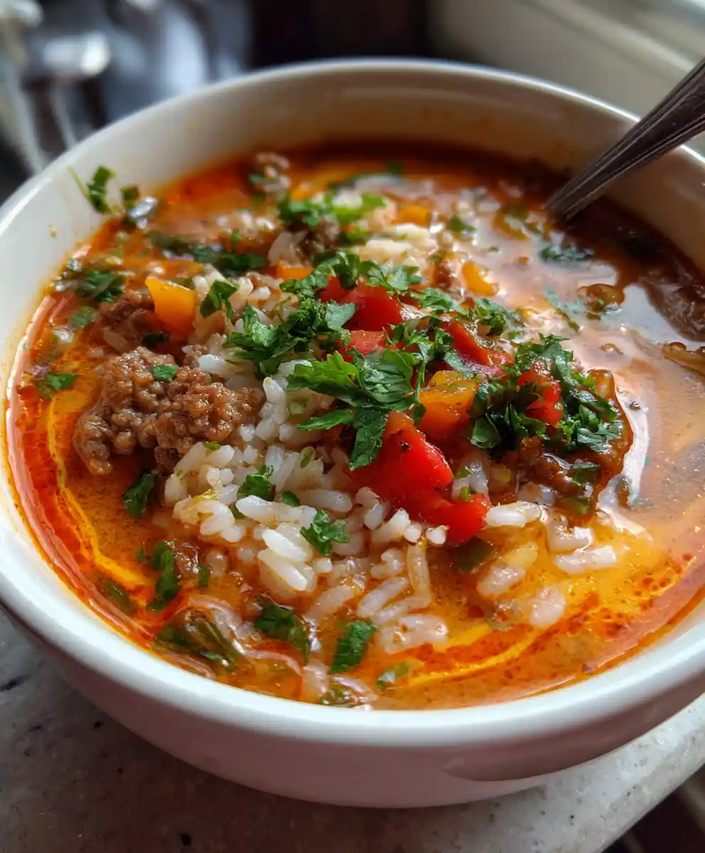 best stuffed pepper soup recipe