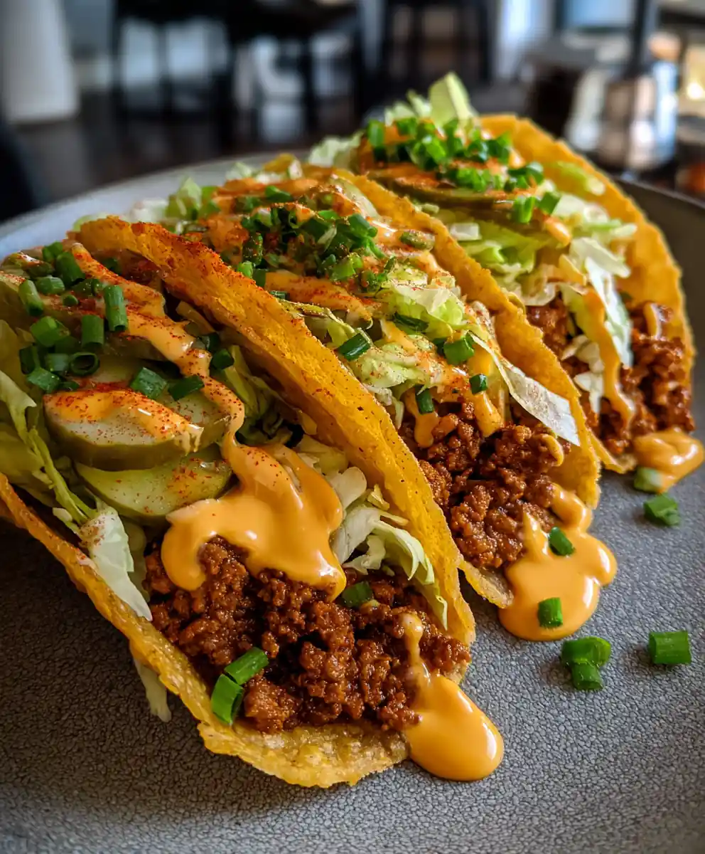 Big Mac Tacos Recipe 7 big mac tacos recipe