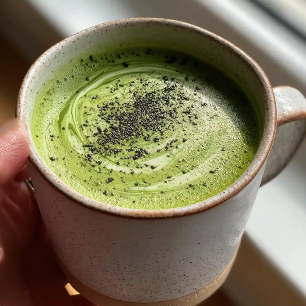 black sesame latte recipe