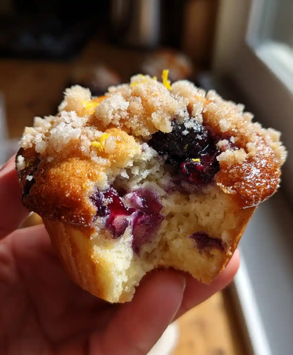 blueberry lemon muffin recipe