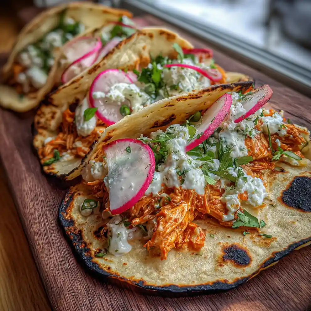 Buffalo Chicken Tacos Recipe 6 buffalo chicken tacos recipe