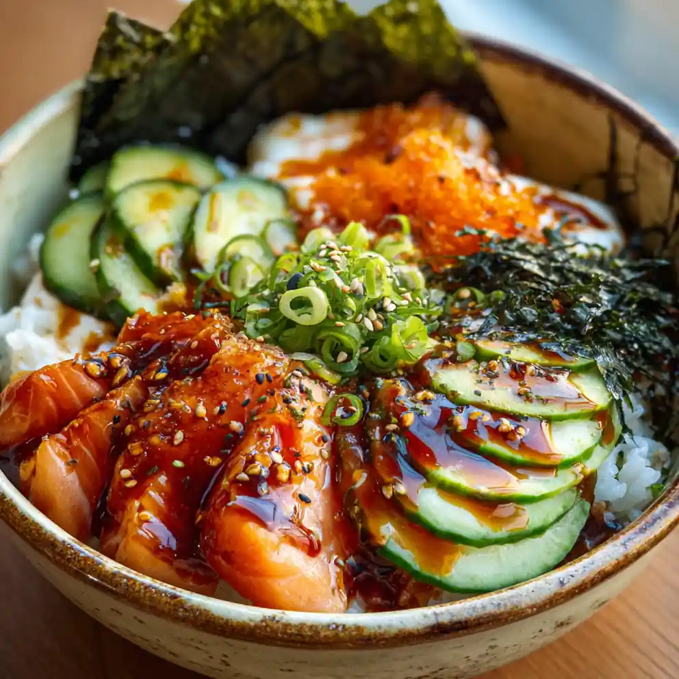 emily mariko salmon bowl recipe