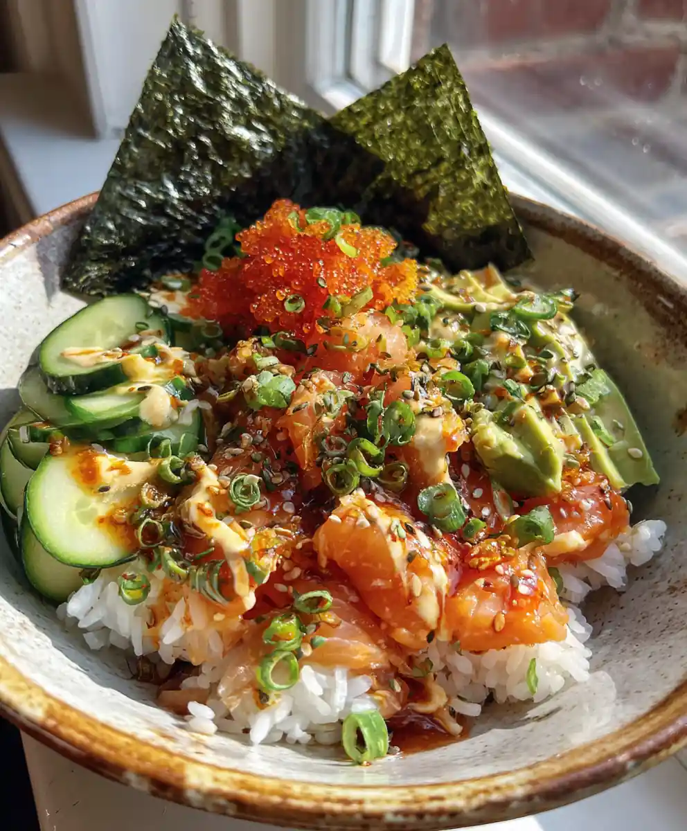 emily mariko salmon bowl recipe