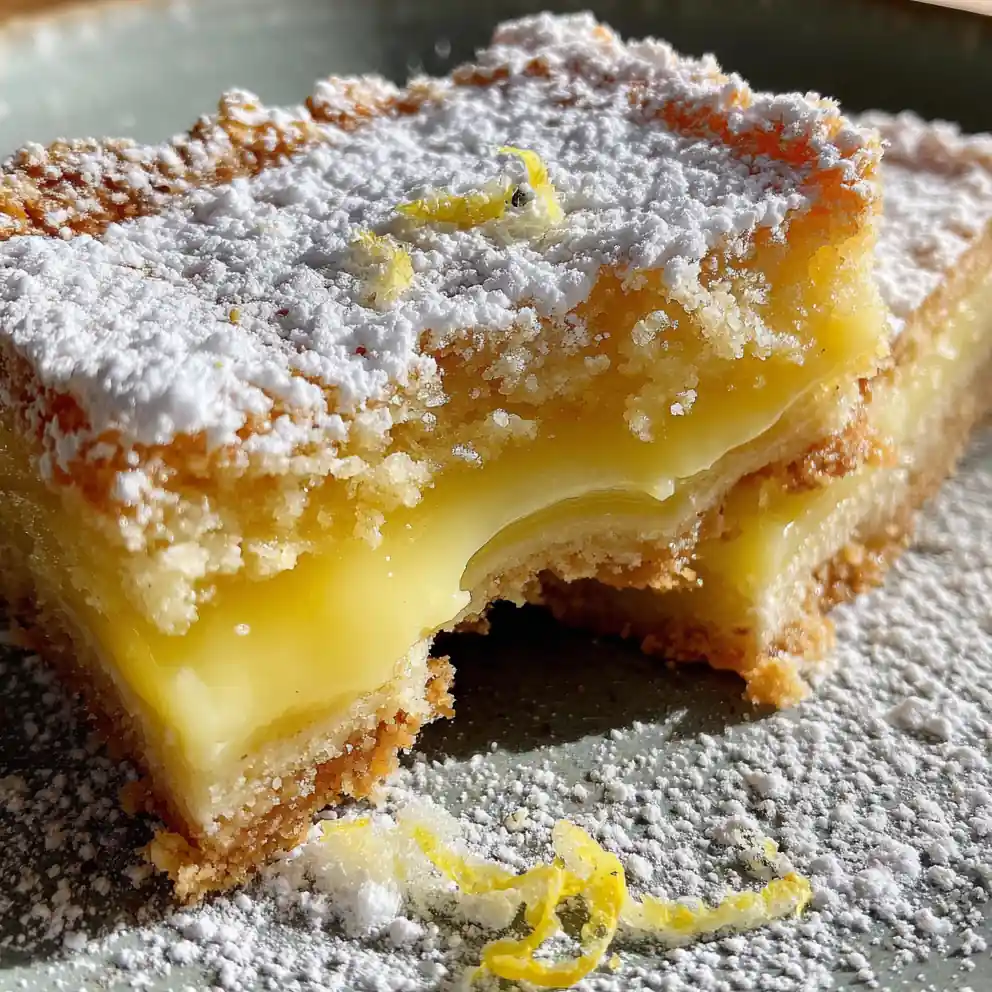 gluten free lemon bars recipe