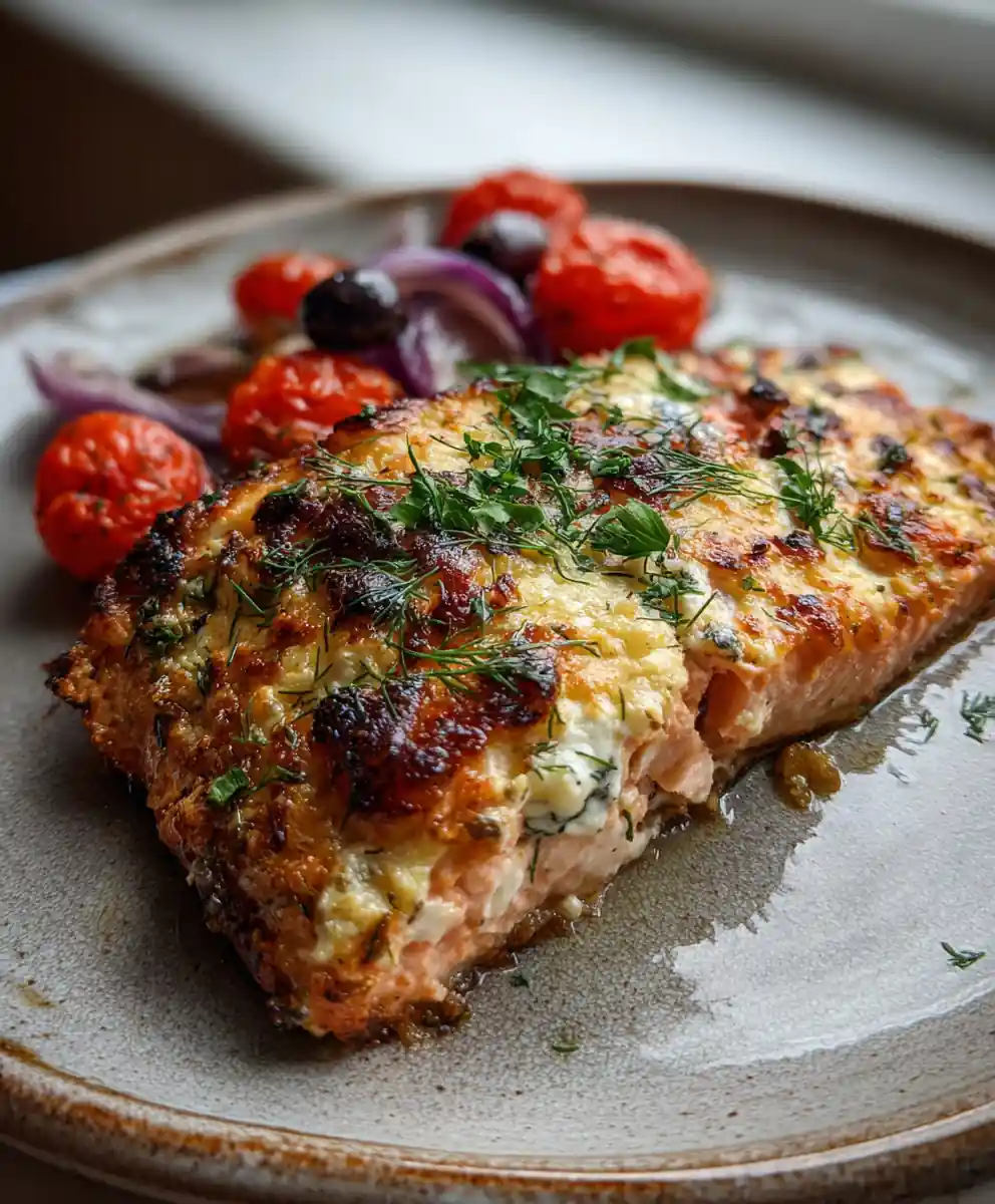 greek salmon recipe