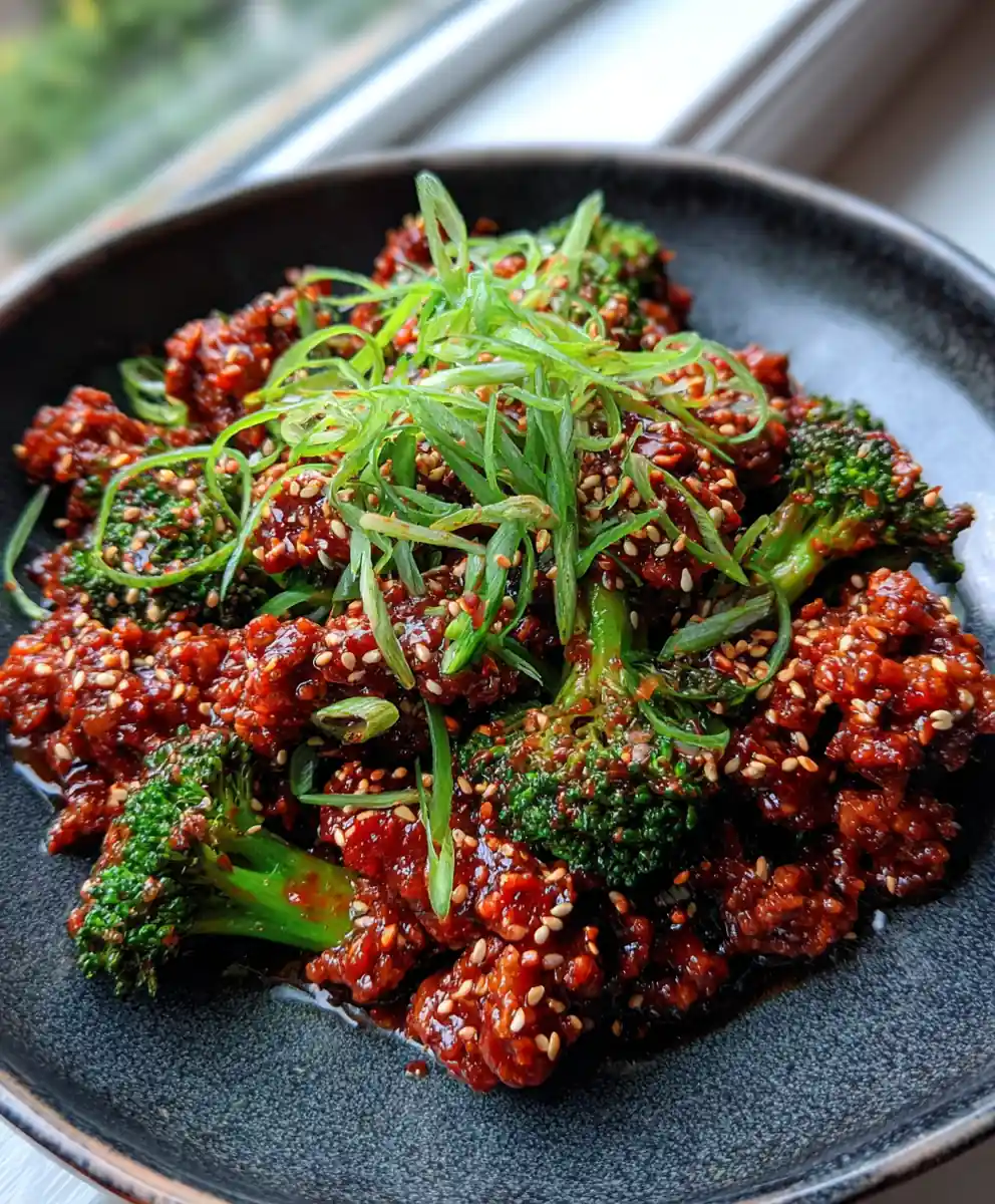 ground beef broccoli recipe