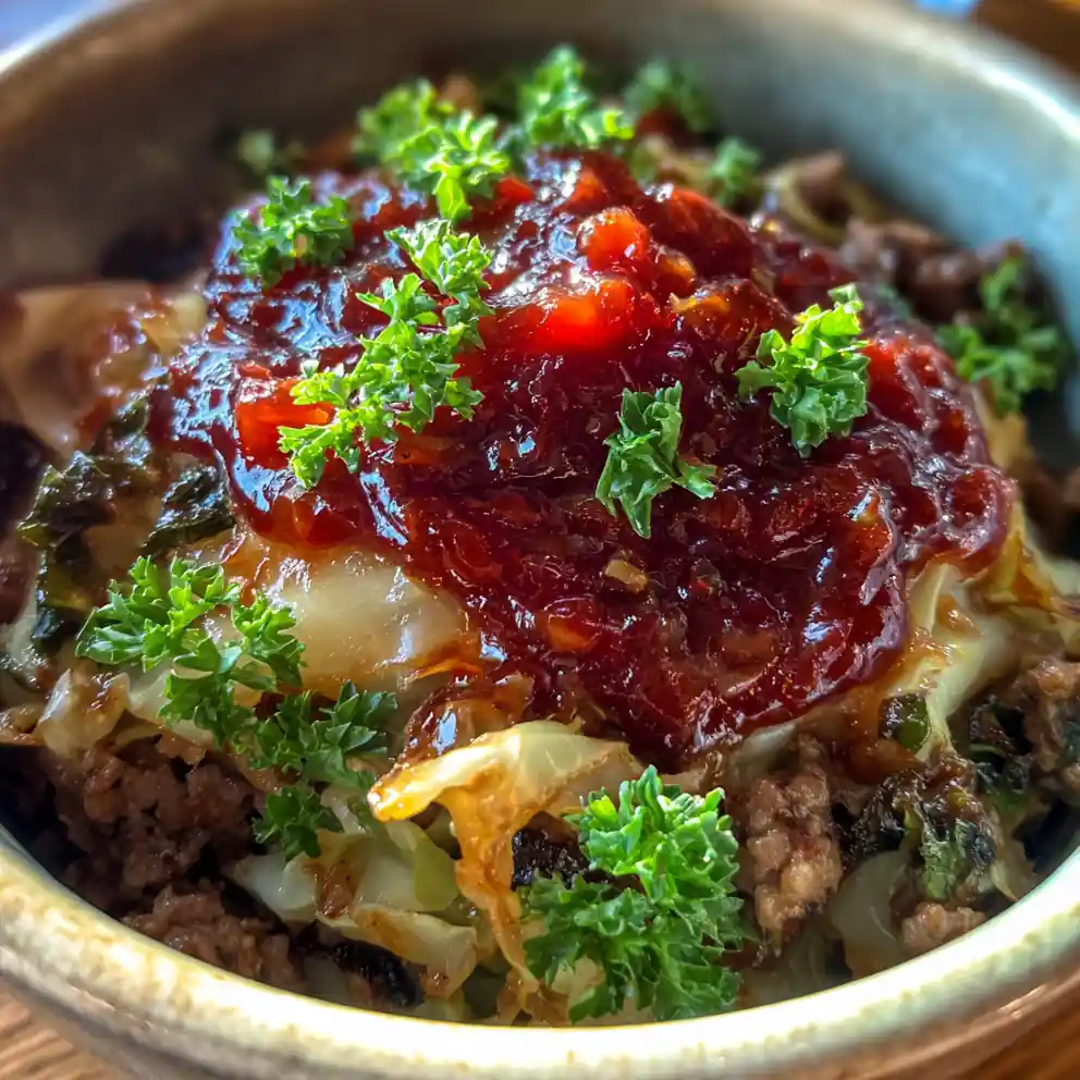hamburger and cabbage recipe