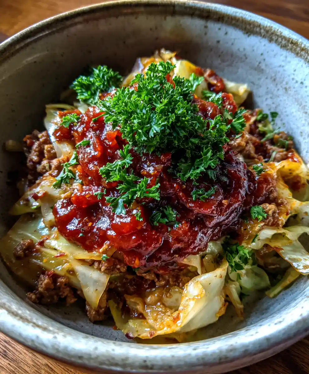 hamburger and cabbage recipe