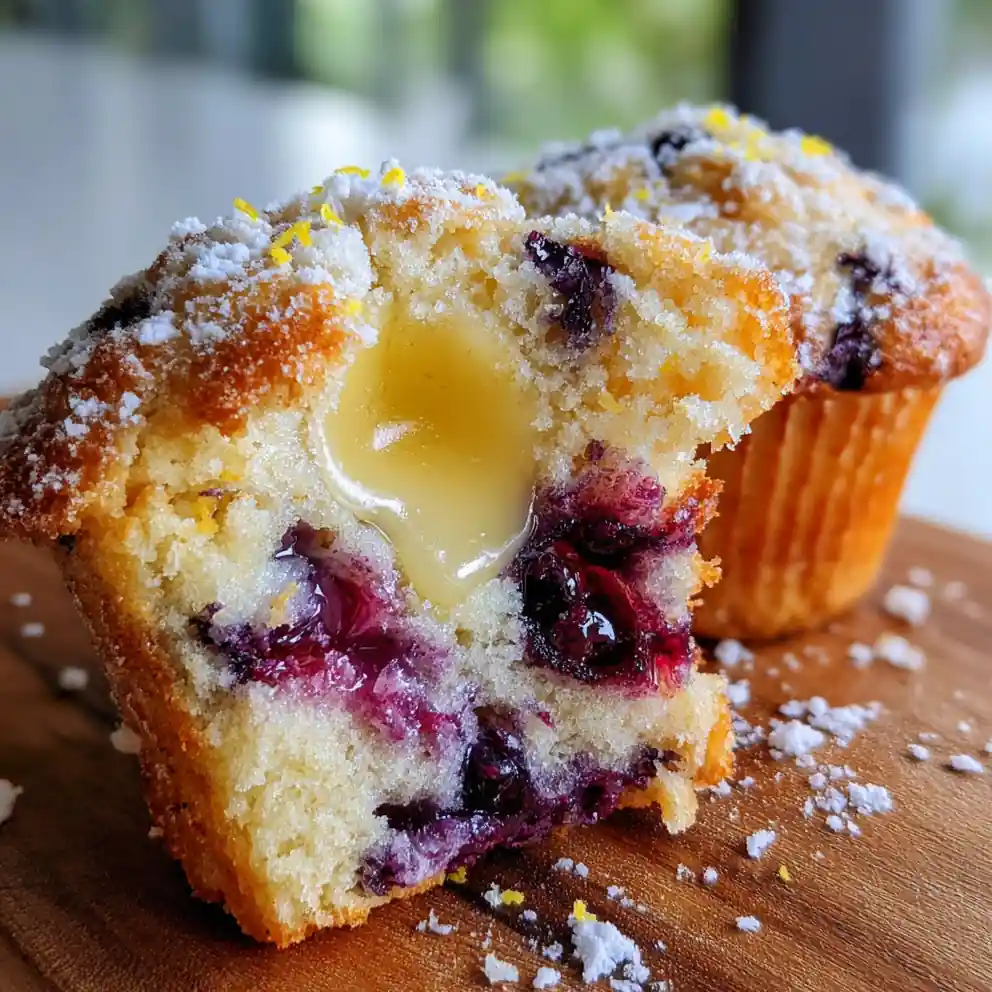homemade blueberry muffin recipe