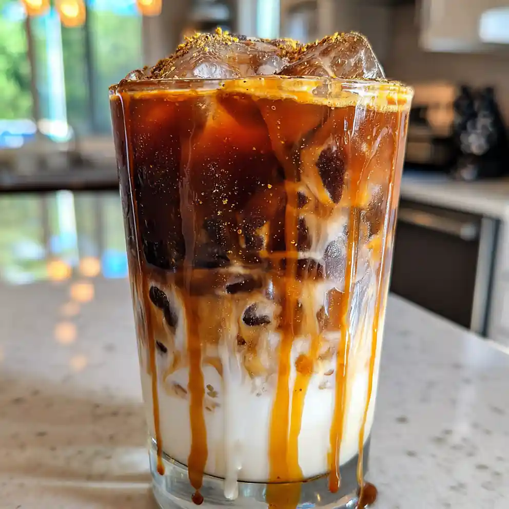 iced caramel latte recipe