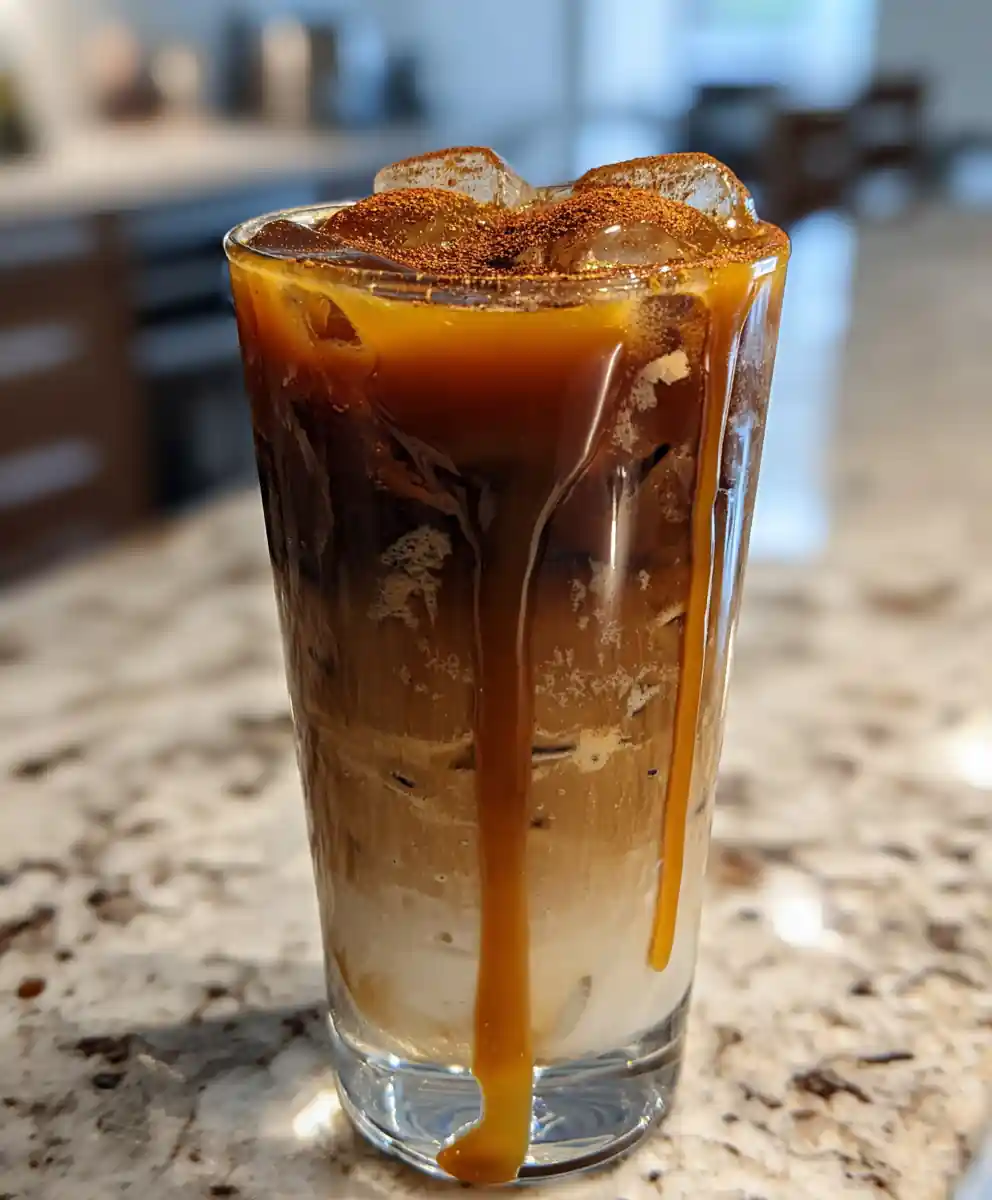 iced caramel latte recipe