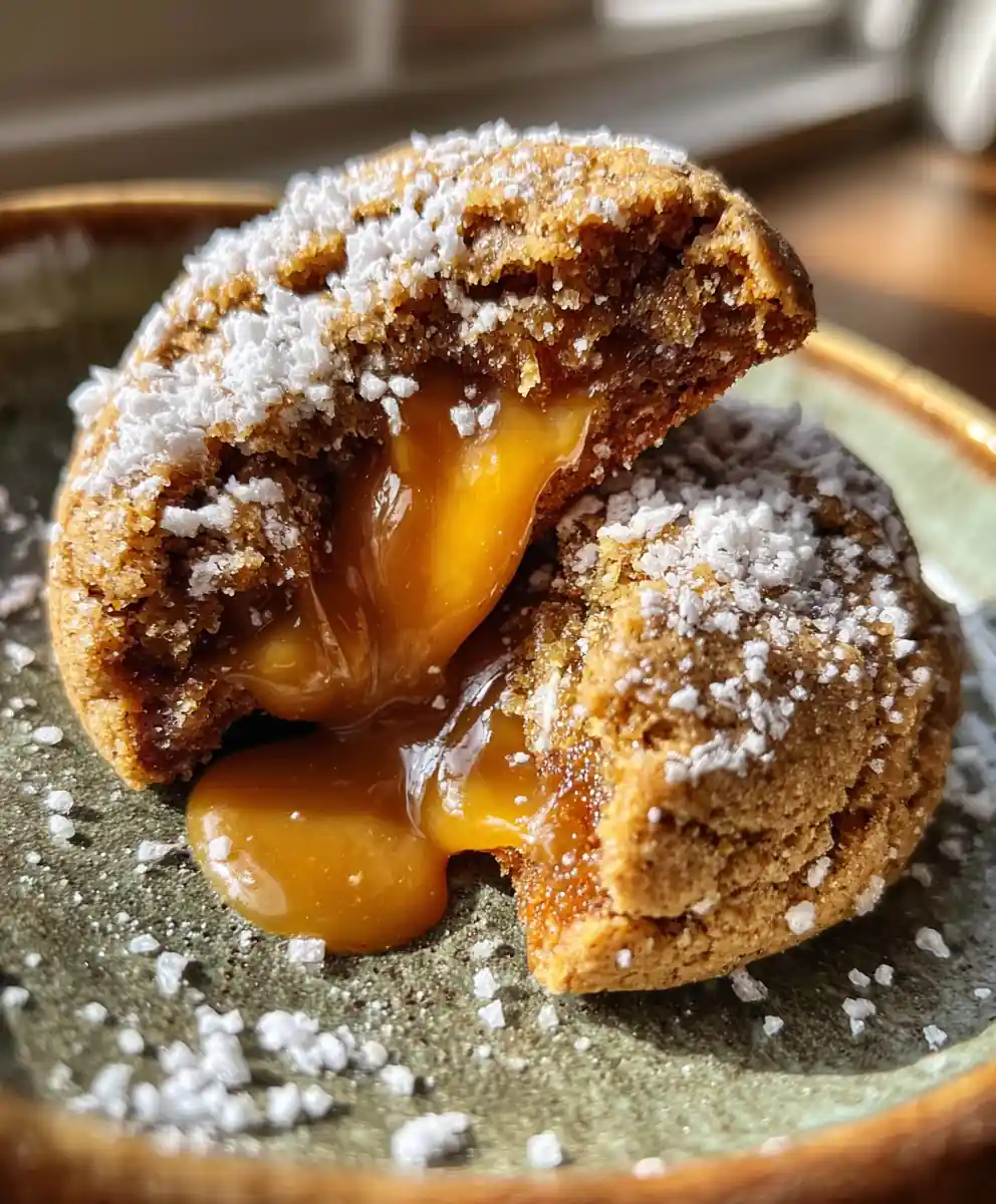 mama kelce cookie recipe with Spiced Brown Butter Caramel Centers