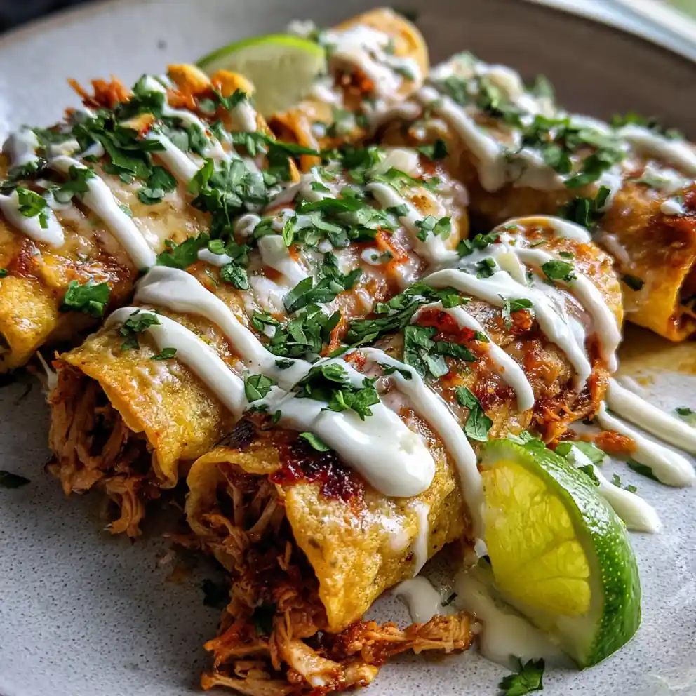 Rolled Chicken Tacos Recipe 6 rolled chicken tacos recipe