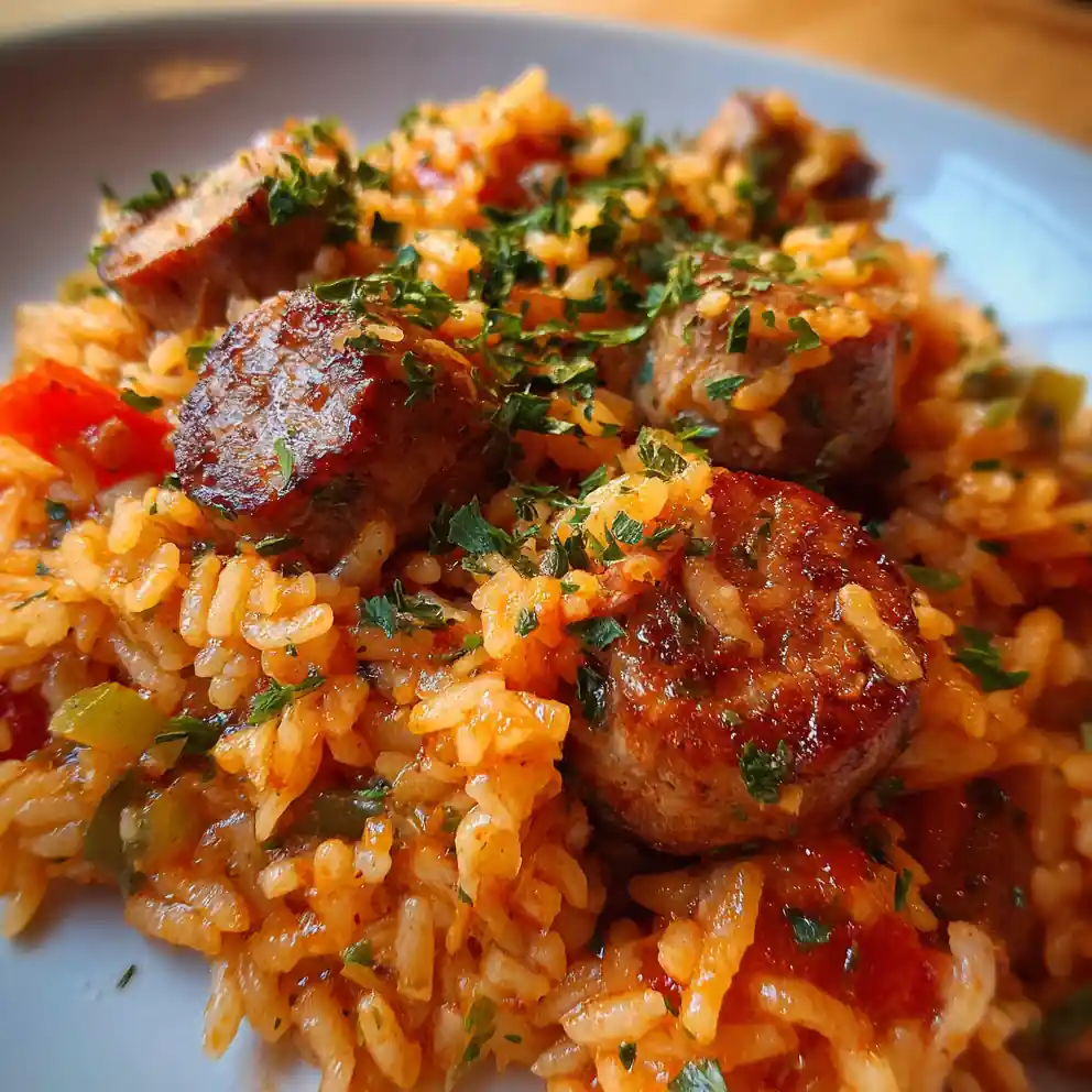sausage jambalaya recipe