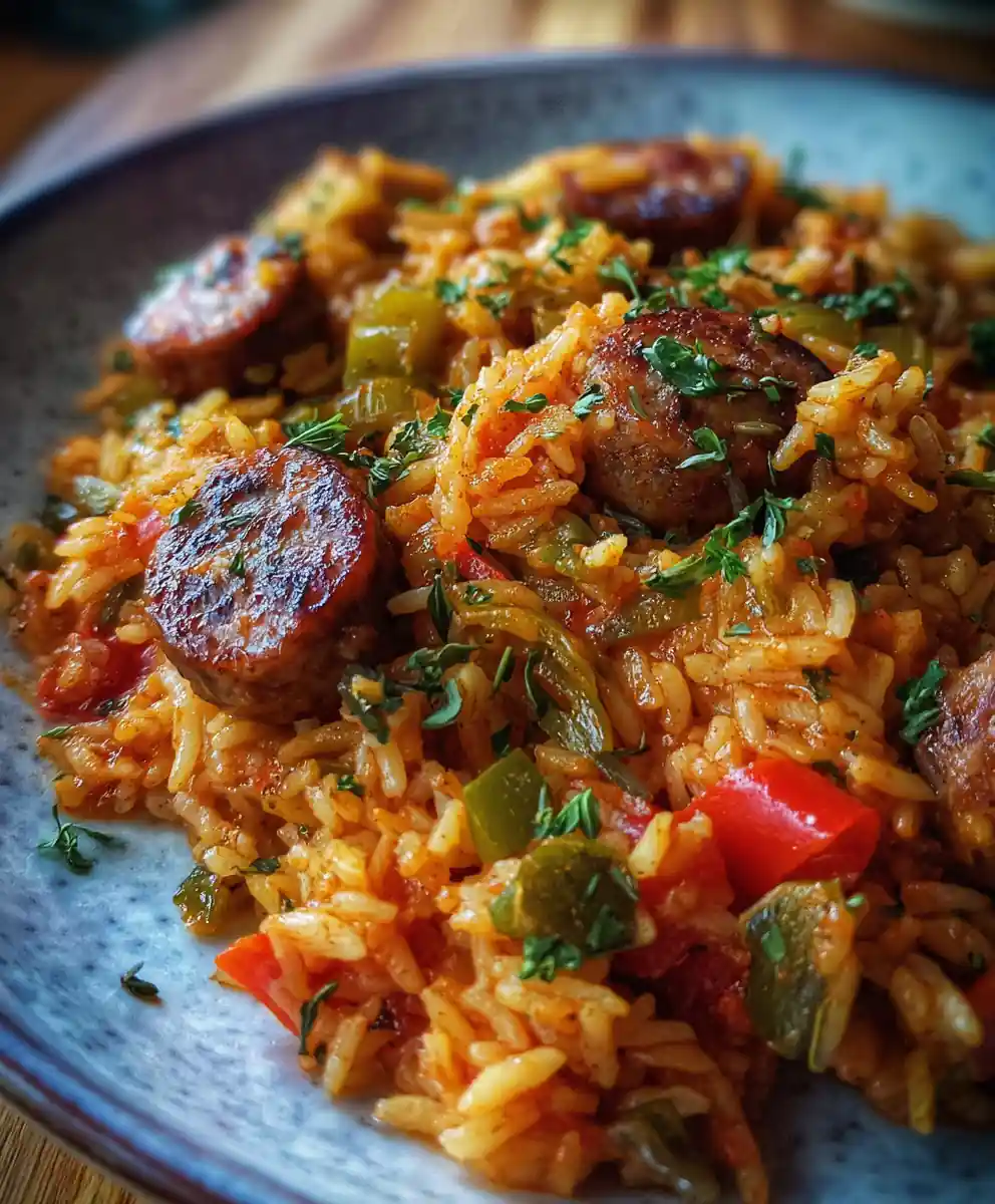 sausage jambalaya recipe