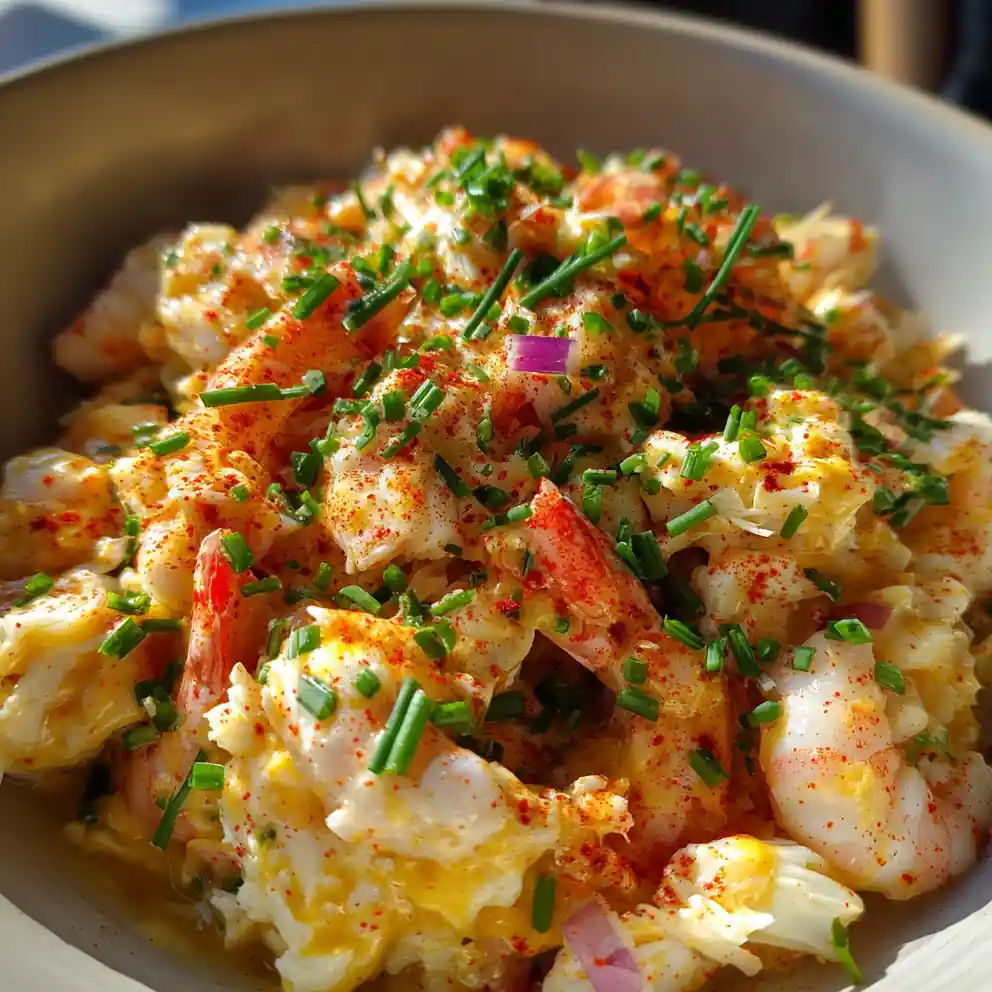 seafood salad recipe with crabmeat and shrimp