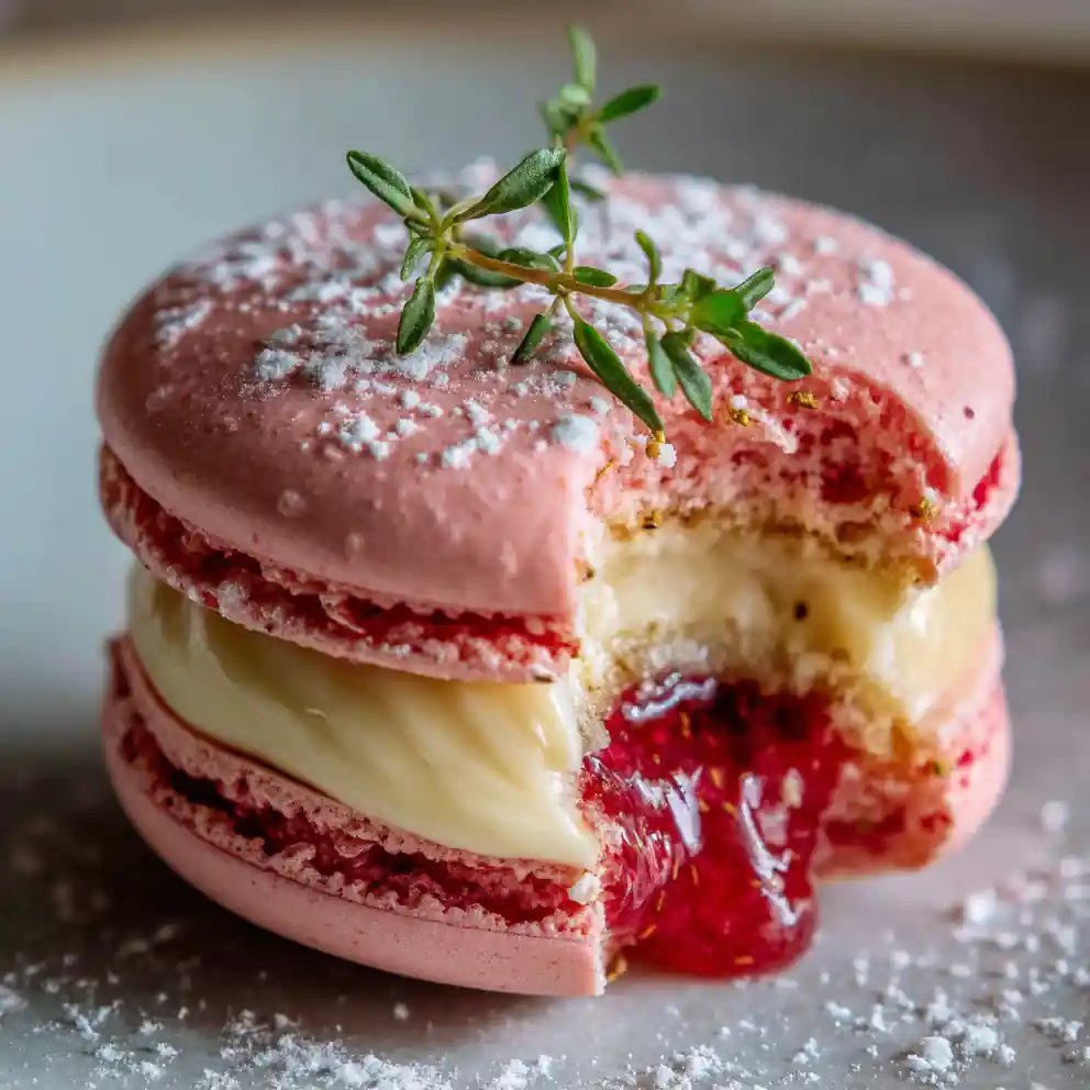 strawberry macaron recipe