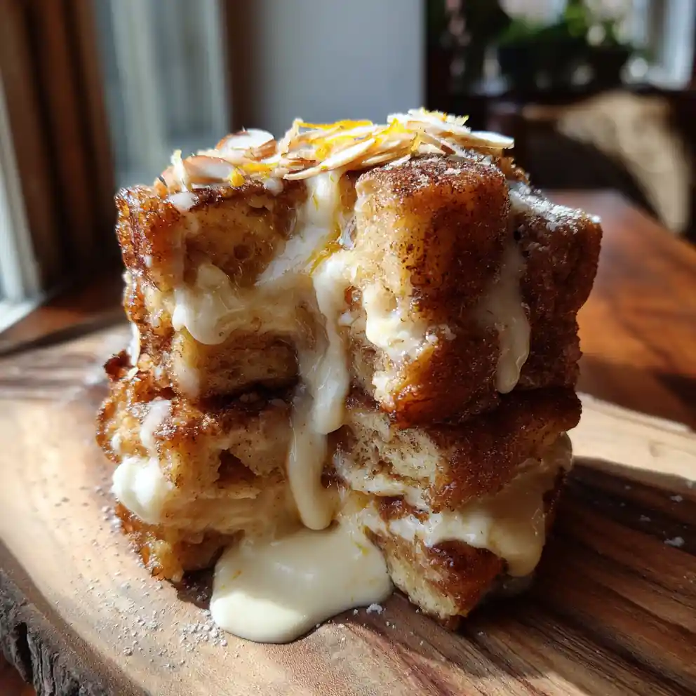 Cinnamon Sugar French Toast Muffins With Orange Cream Swirl 6 Cinnamon Sugar French Toast Muffins With Orange Cream Swirl