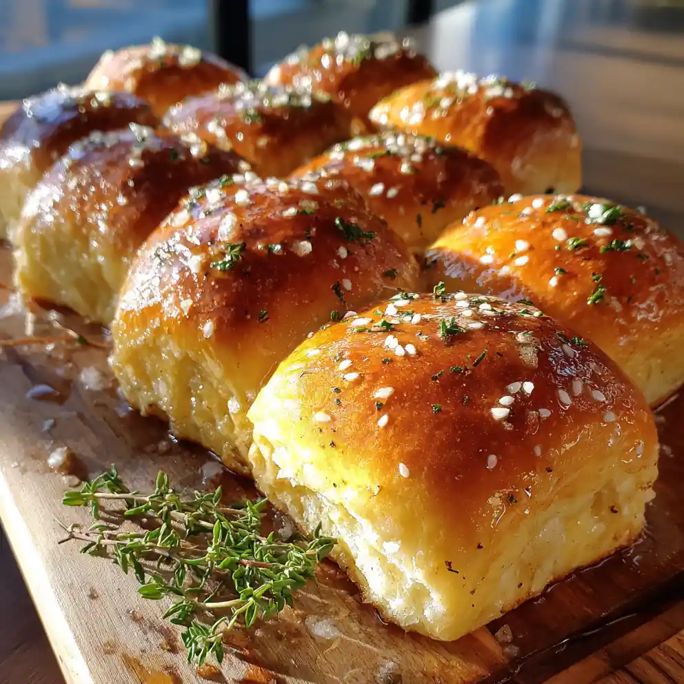 Herb Butter Swirled Texas Roadhouse Rolls 6 Herb Butter Swirled Texas Roadhouse Rolls