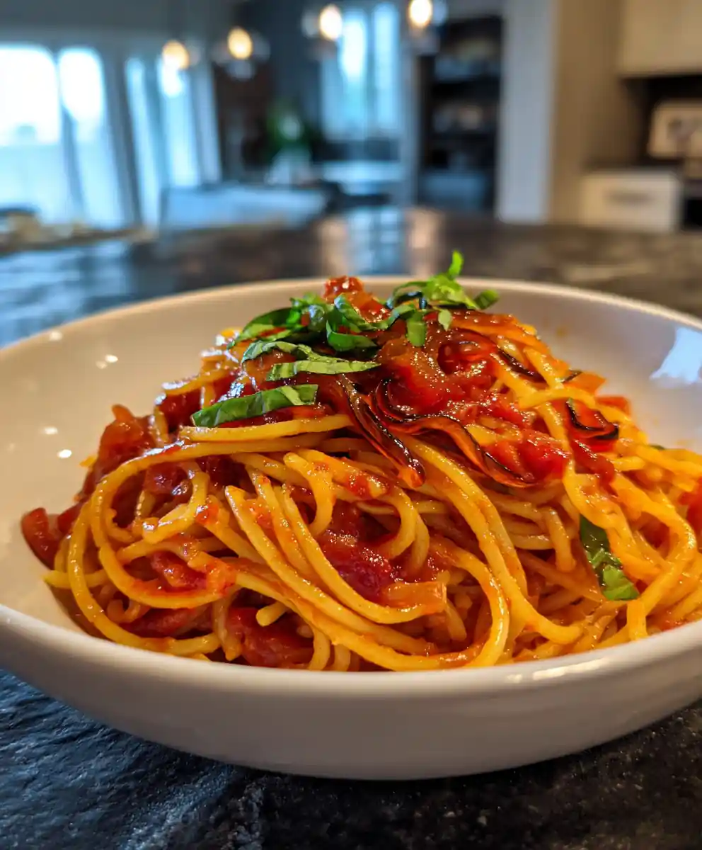 Italian Spaghetti Sauce With Caramelized Onion Balsamic Swirl 7 Italian Spaghetti Sauce With Caramelized Onion Balsamic Swirl
