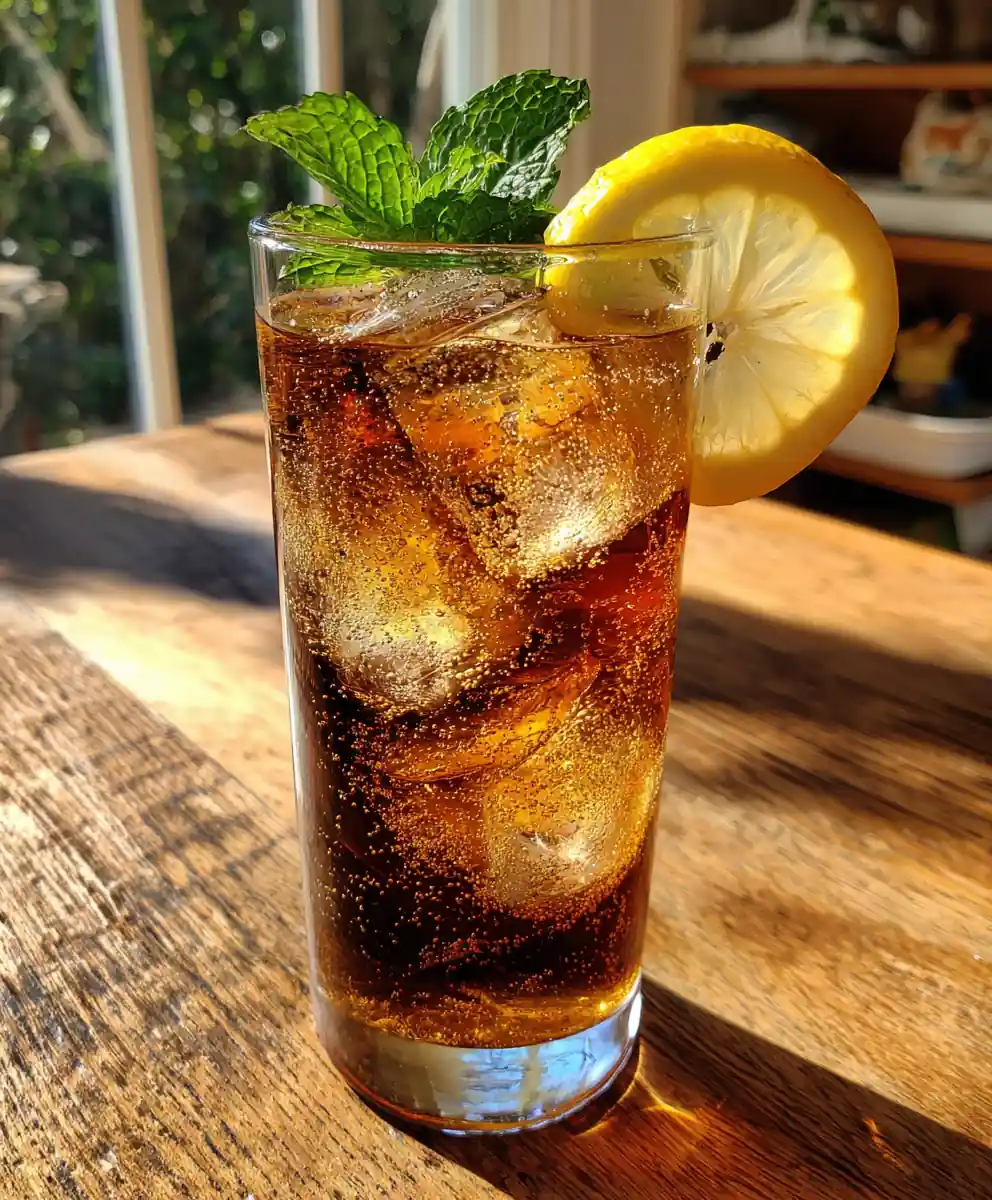Long Ireland Iced Tea With Ginger Lemon Ribbon 7 Long Ireland Iced Tea With Ginger Lemon Ribbon