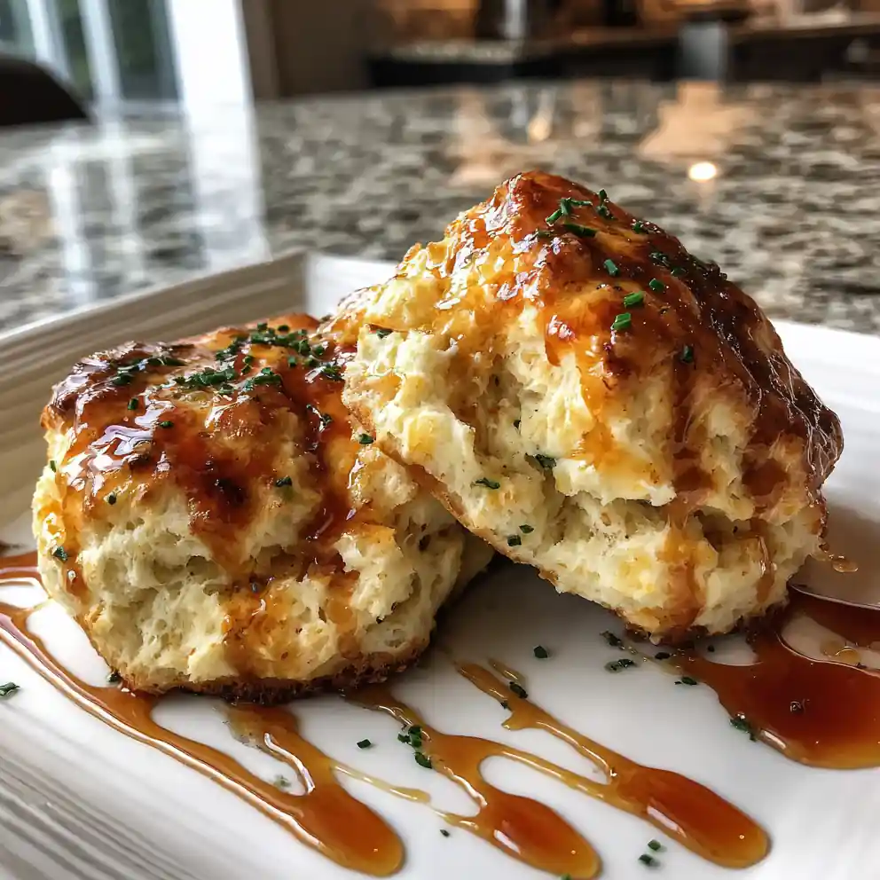 Maple Smoked Turkey Cheddar Biscuits