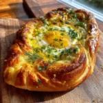 Saffron Swirled Khachapuri With Lemon Herb Butter Drizzle 1772027552.8222325