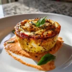 Sun Dried Tomato Swirl Cottage Cheese Egg Muffins 1772113148.2649496