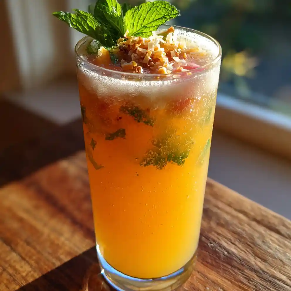 Tropical Island Punch With Mango Passion Swirl