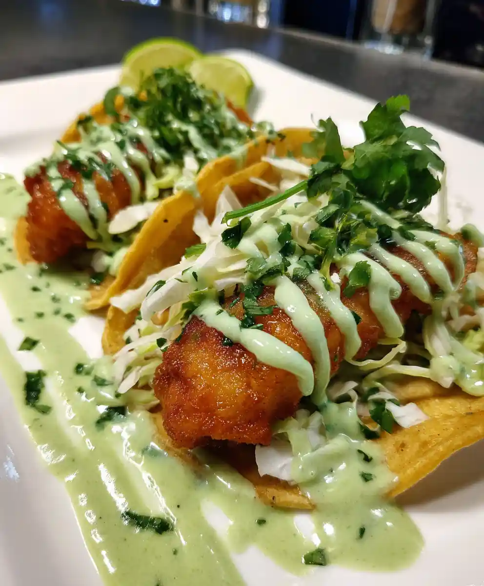 Authentic San Diego Fish Taco White Sauce
