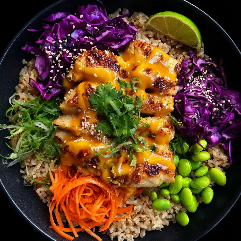 Bang Bang Chicken Bowl 6 Bang Bang Chicken Bowl